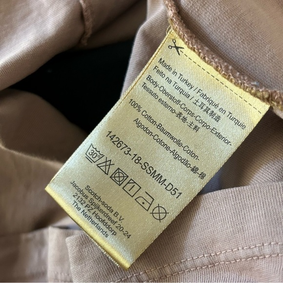 ❤️ Scotch & Soda Two Tone Cold Brew Tee XL - Picture 10 of 10